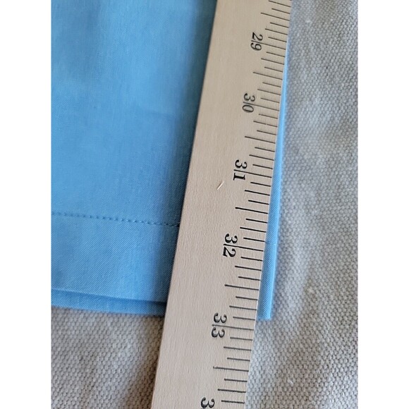 1764 Golf Pants Mens 32x32 Blue Flat Front Performance Stretch Casual Logo NEW - Picture 6 of 13